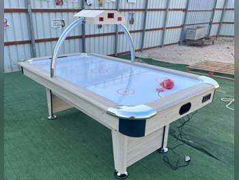 White  Hockey Table