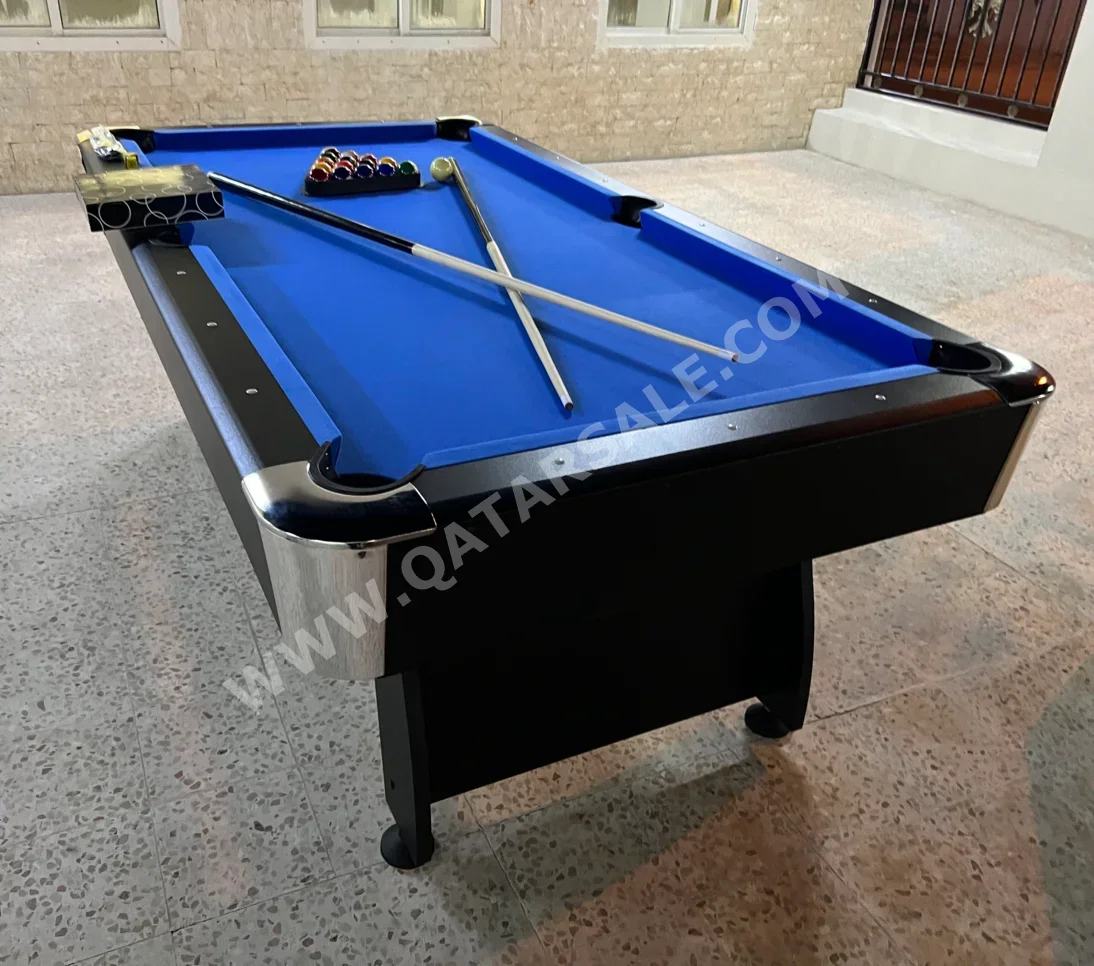 Blue  Billiard Table