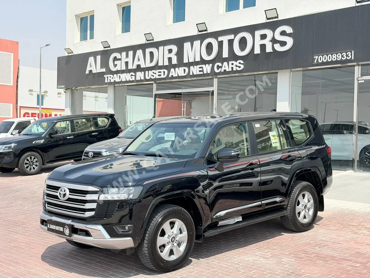 Toyota  Land Cruiser  GXR  2025  Automatic  0 Km  6 Cylinder  Four Wheel Drive (4WD)  SUV  Black  With Warranty