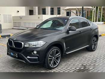 BMW  X-Series  X6  2016  Automatic  33,000 Km  6 Cylinder  Four Wheel Drive (4WD)  SUV  Black