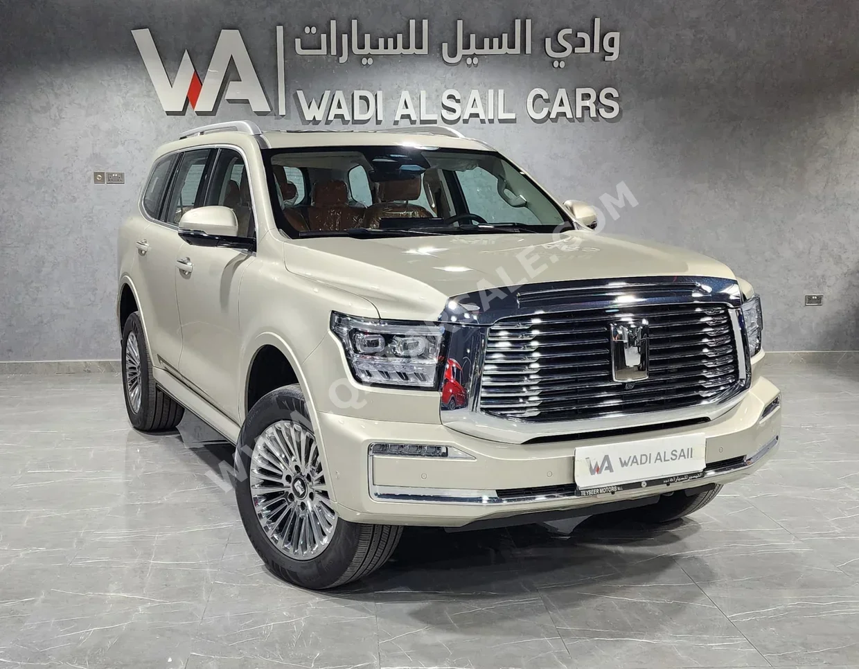 جي دبليو ام  تانك  500  2026  اوتوماتيك  0 كم  6 سلندر  دفع رباعي  اس يو في  ذهبي  تحت الضمان