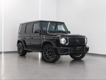 Mercedes-Benz  G-Class  63 AMG  2025  Automatic  4,800 Km  8 Cylinder  Four Wheel Drive (4WD)  SUV  Black  With Warranty