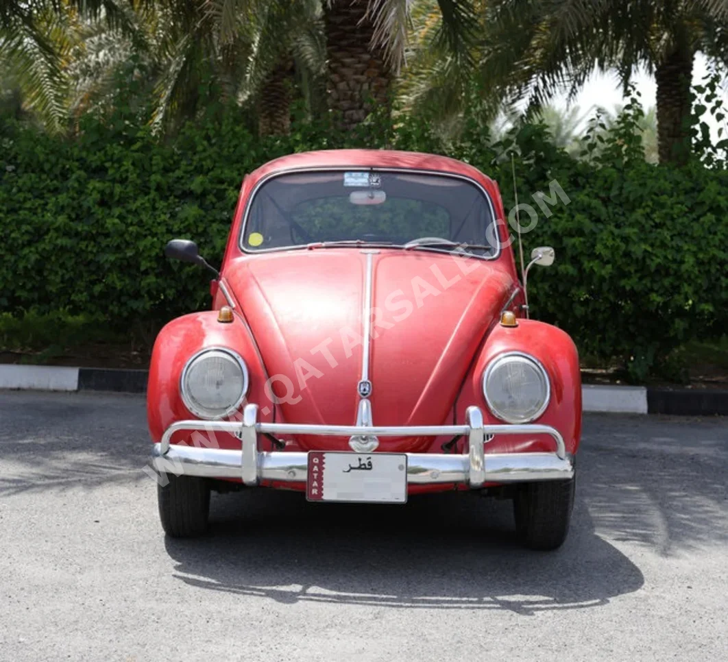 Volkswagen  Beetle  1966  Manual  1,019 Km  4 Cylinder  Front Wheel Drive (FWD)  Classic  Red