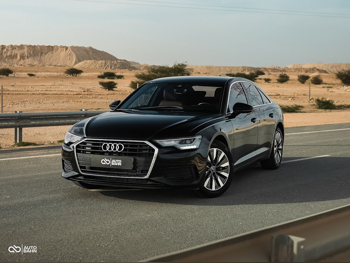 Audi  A6  2.0 T  2023  Automatic  49,000 Km  4 Cylinder  Front Wheel Drive (FWD)  Sedan  Black