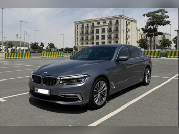 BMW  5-Series  530i  2017  Automatic  78,000 Km  4 Cylinder  Rear Wheel Drive (RWD)  Sedan  Gray Metallic