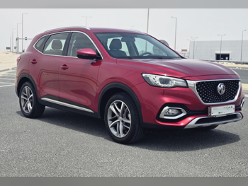 MG  HS  2021  Automatic  180,000 Km  4 Cylinder  Four Wheel Drive (4WD)  SUV  Red  With Warranty