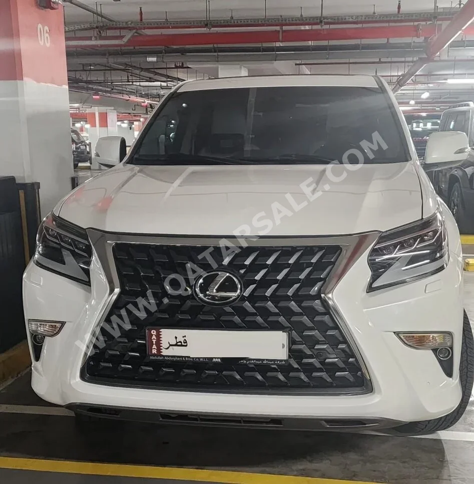 Lexus  GX  460  2021  Automatic  77,000 Km  8 Cylinder  Four Wheel Drive (4WD)  SUV  White