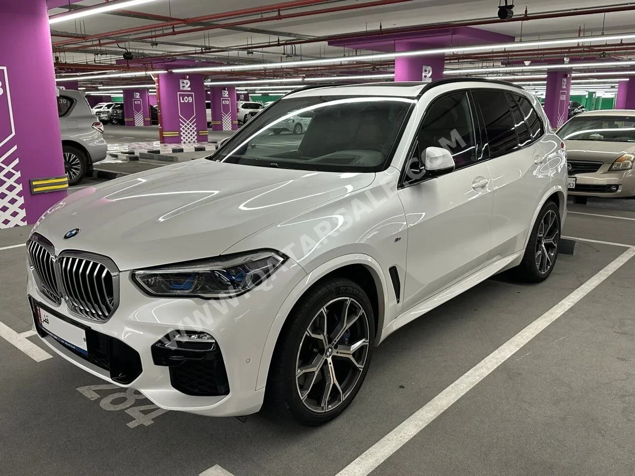 BMW  X-Series  X5 40i  2019  Automatic  105,000 Km  6 Cylinder  Four Wheel Drive (4WD)  SUV  White