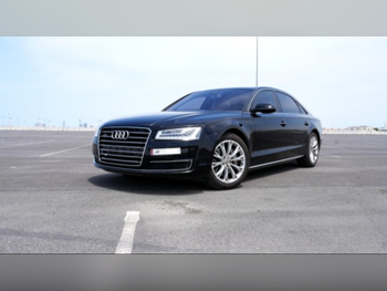 Audi  A8  50 TFSI  2017  Automatic  71,000 Km  6 Cylinder  All Wheel Drive (AWD)  Sedan  Black