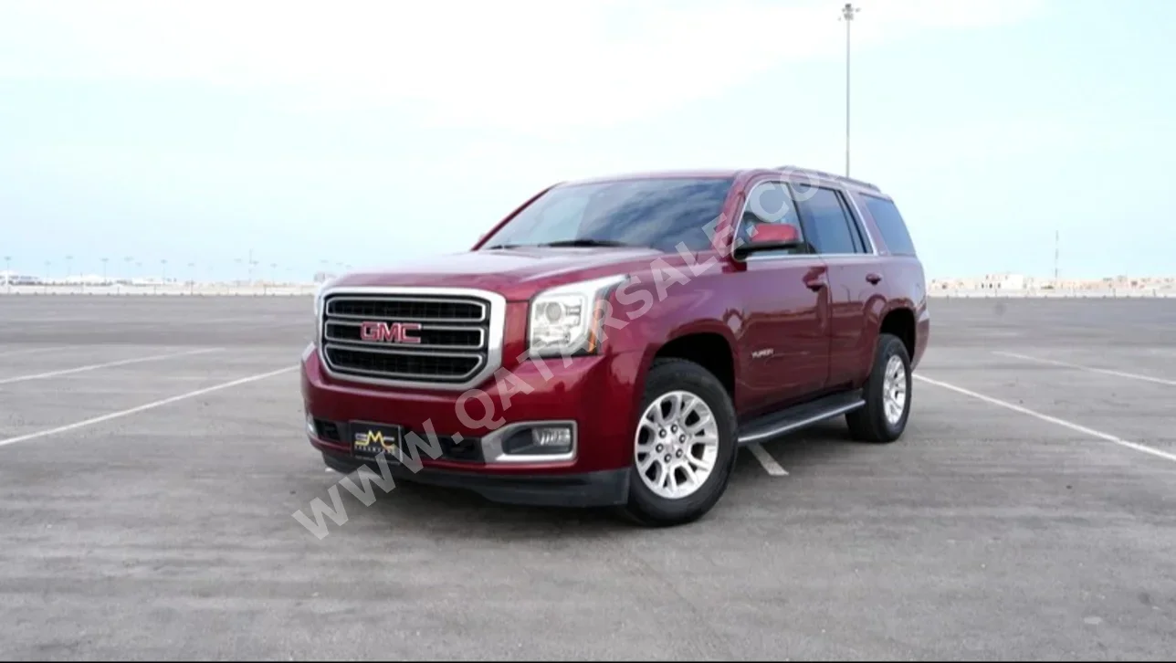 GMC  Yukon  SLE  2020  Automatic  159,000 Km  8 Cylinder  Four Wheel Drive (4WD)  SUV  Dark Red