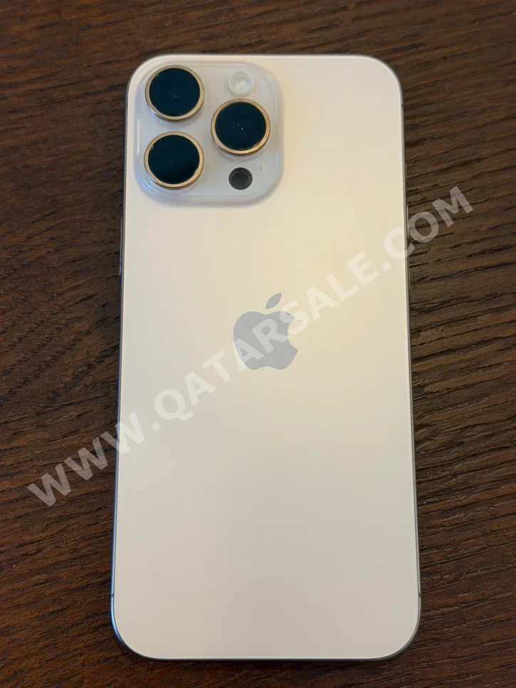 Mobile Phones Apple  - Iphone 16  - Pro Max  - Gold  - 256 GB
