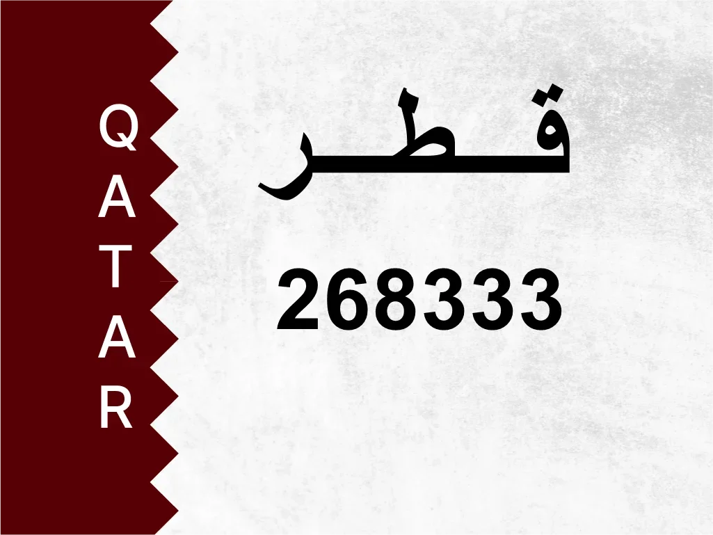 رقم خاص  268333  رقم مميز