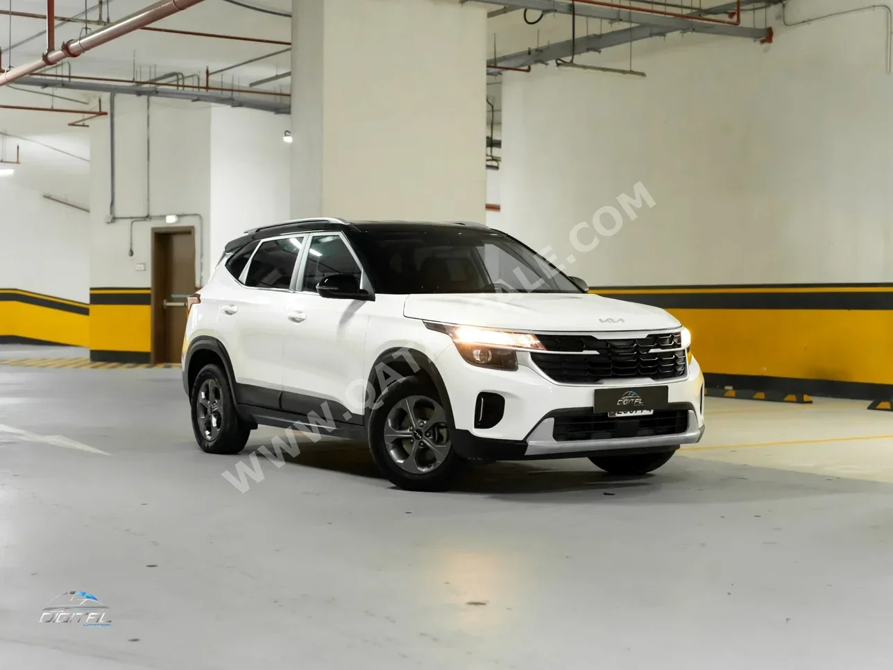 Kia  Seltos  2024  Automatic  24,000 Km  4 Cylinder  Rear Wheel Drive (RWD)  SUV  White