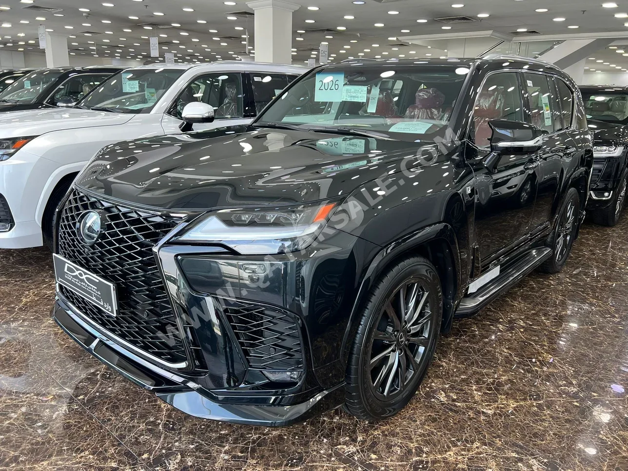 Lexus  LX  600 F Sport  2026  Automatic  0 Km  6 Cylinder  Four Wheel Drive (4WD)  SUV  Black  With Warranty