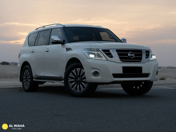 Nissan Patrol Platinum 2019 Automatic 105,000 Km 6 Cylinder Four Wheel Drive (4WD) SUV White