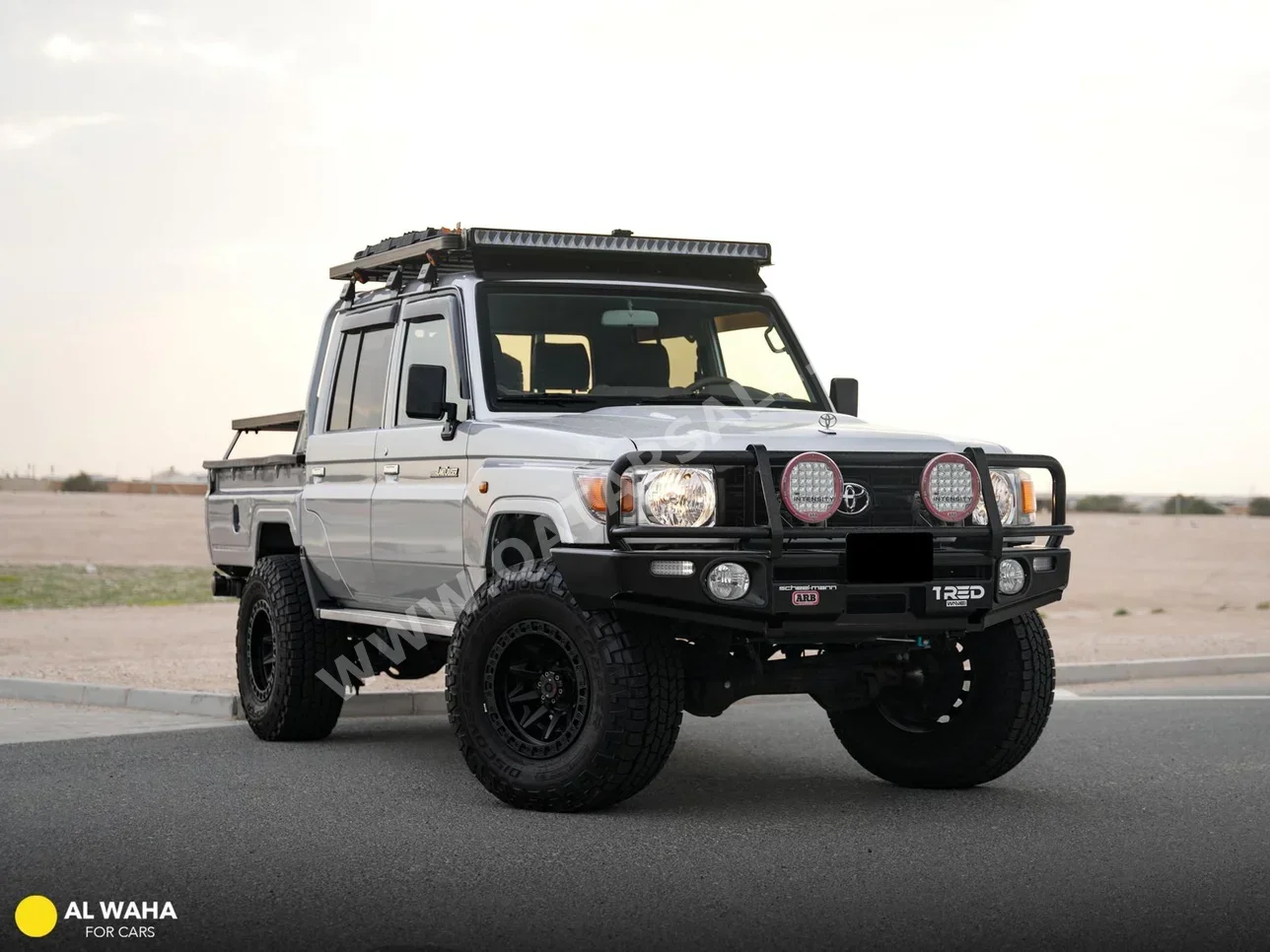Toyota  Land Cruiser  LX  2021  Manual  53,500 Km  6 Cylinder  Four Wheel Drive (4WD)  Pick Up  Silver