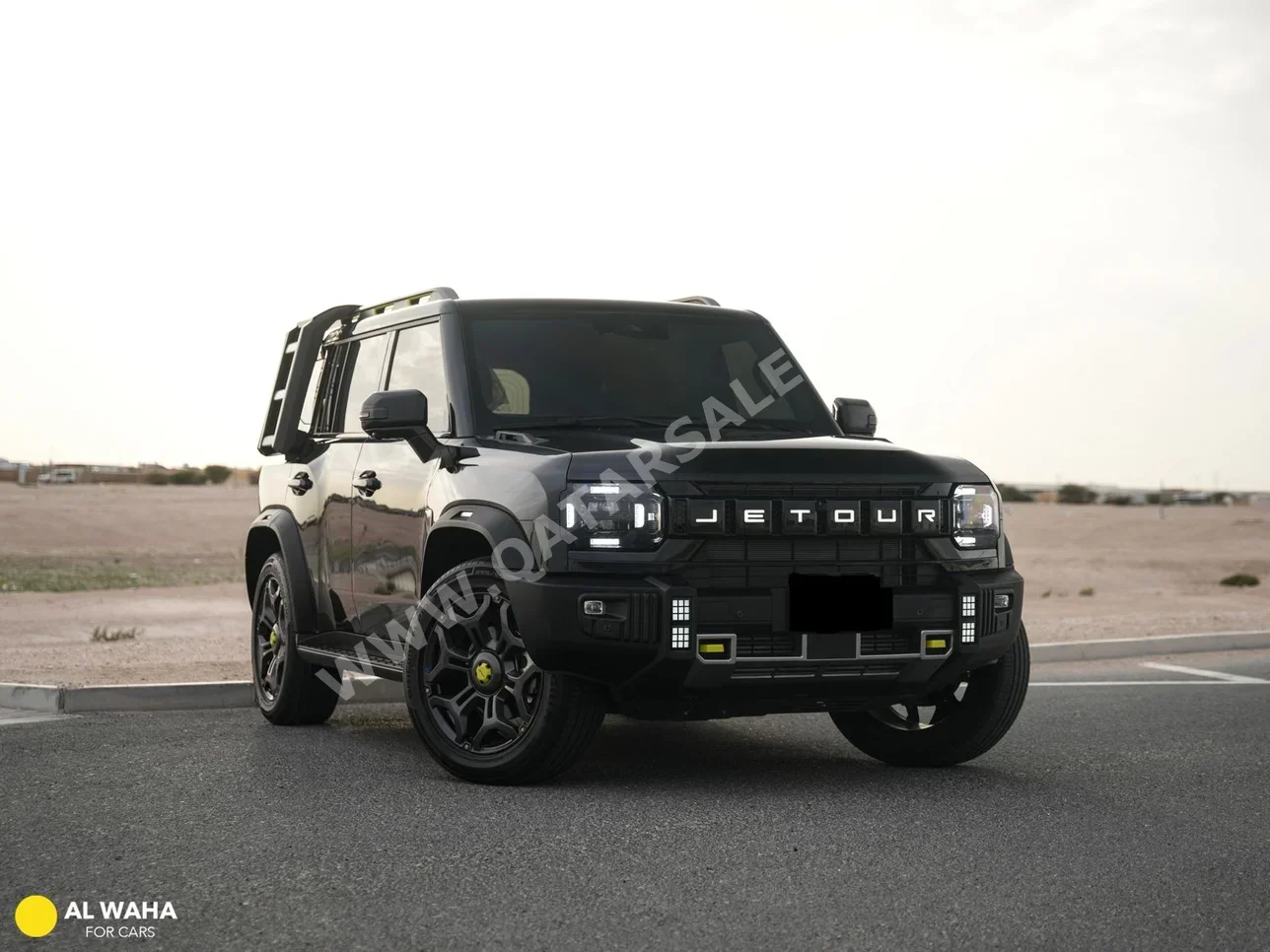 Jetour T2 Luxury Plus 2025 Automatic 5,016 Km 4 Cylinder Four Wheel Drive (4WD) SUV Black With Warranty