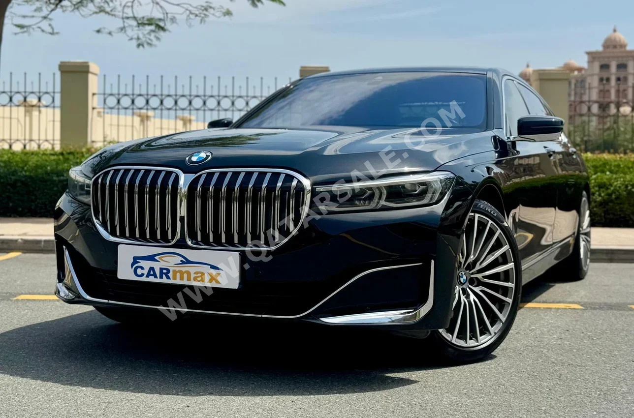 BMW  7-Series  730 Li  2021  Automatic  143,000 Km  4 Cylinder  Rear Wheel Drive (RWD)  Sedan  Black