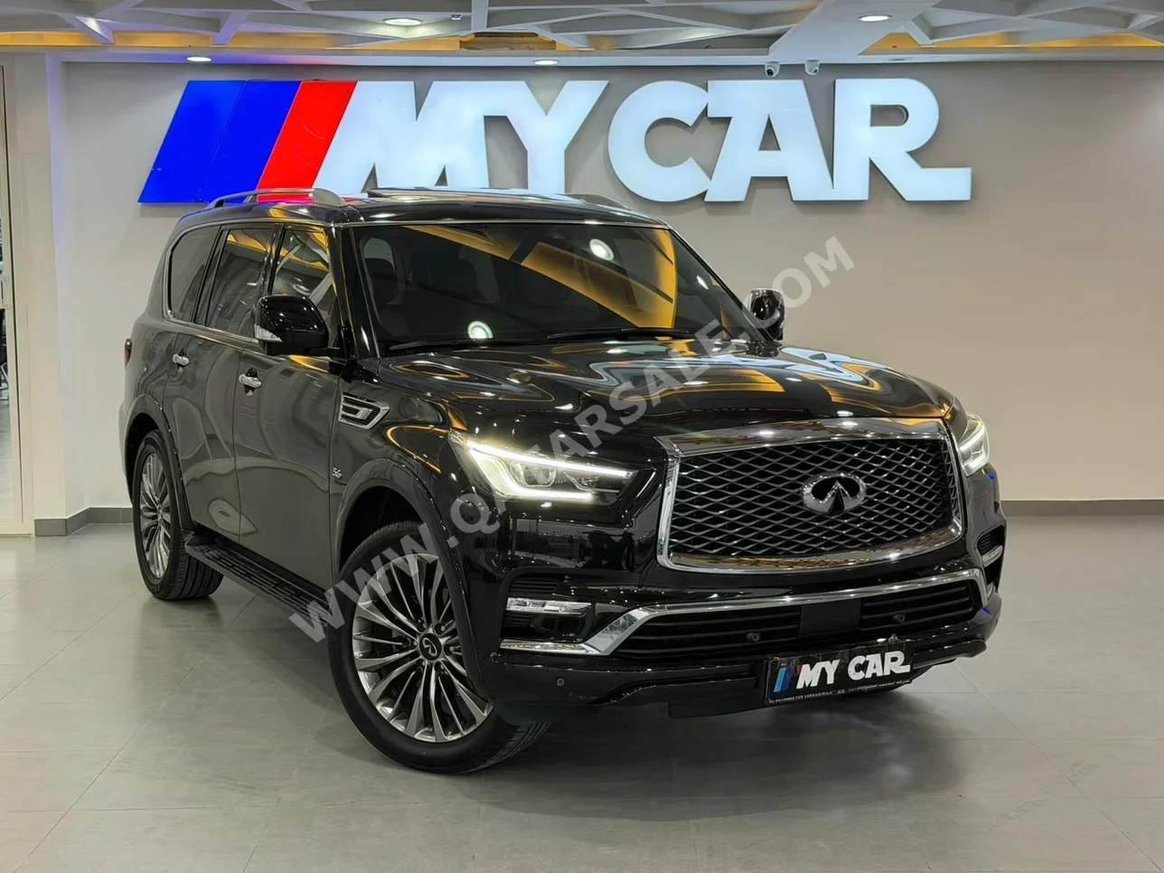 Infiniti  QX  80  2020  Automatic  50,000 Km  8 Cylinder  Four Wheel Drive (4WD)  SUV  Black