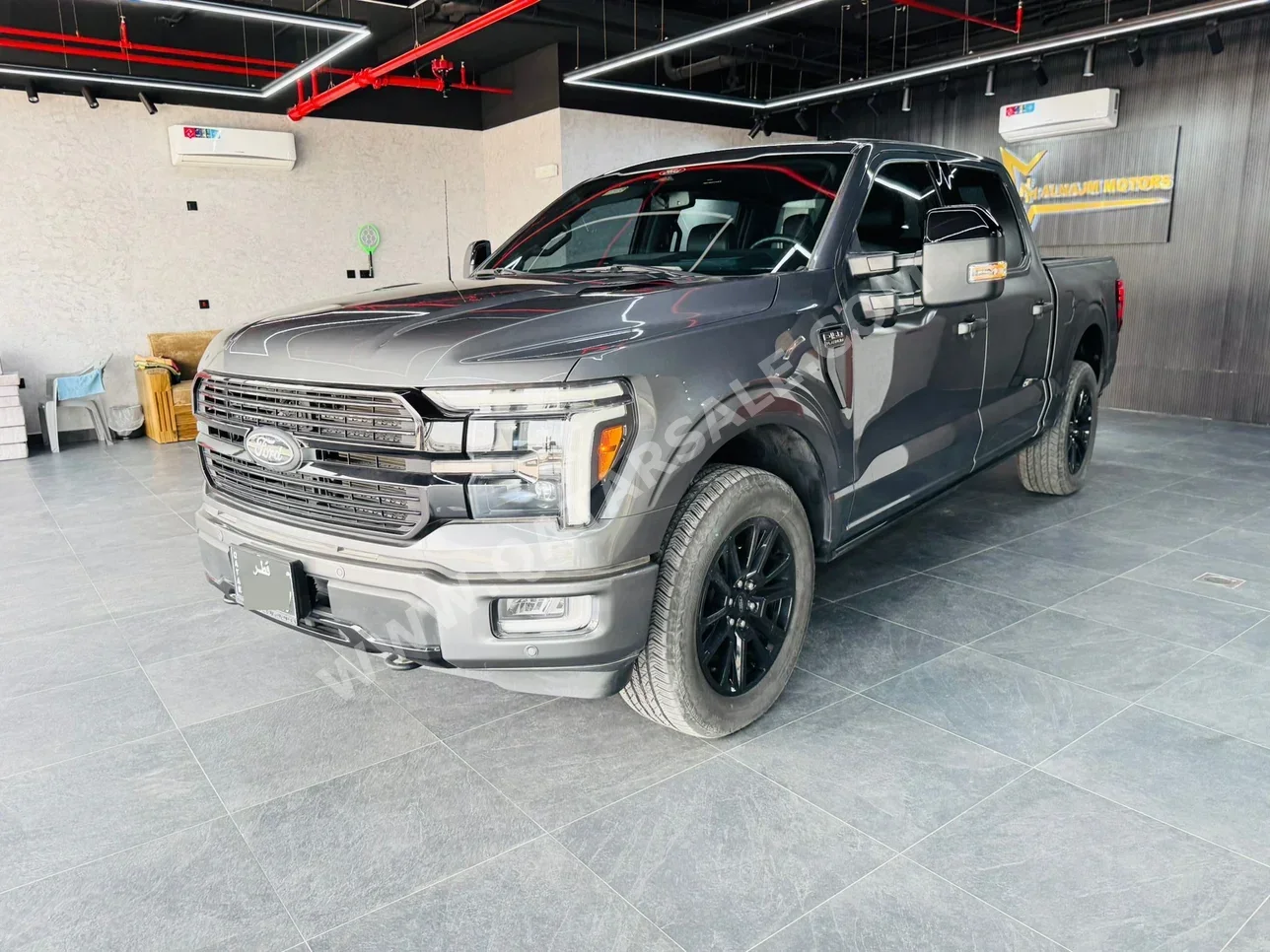 Ford  F  150 Platinum  2024  Automatic  9,000 Km  6 Cylinder  Four Wheel Drive (4WD)  Pick Up  Gray  With Warranty
