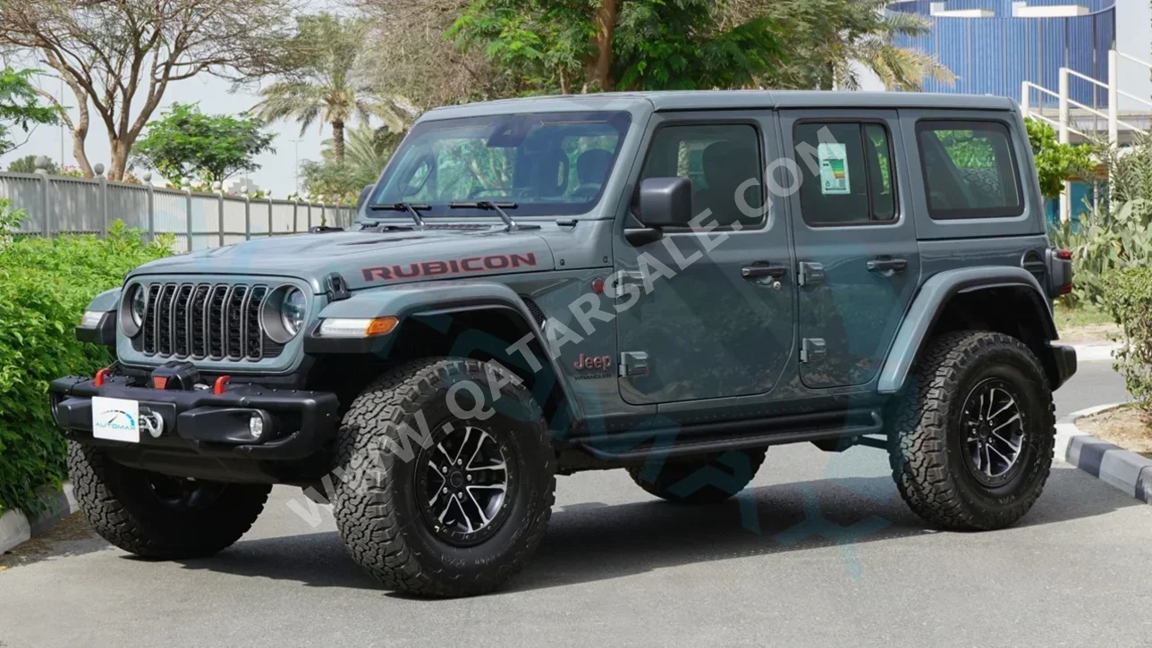 Jeep  Wrangler  Rubicon  2025  Automatic  0 Km  4 Cylinder  Four Wheel Drive (4WD)  SUV  Gray Nardo  With Warranty