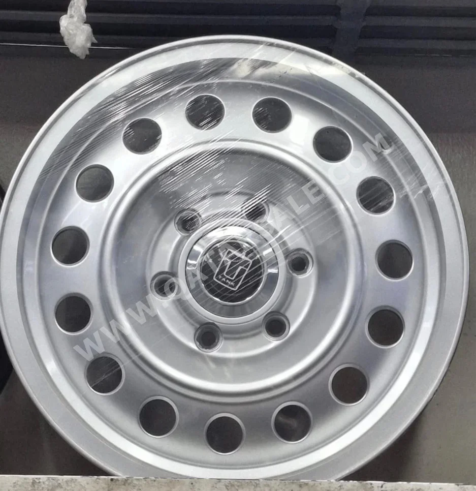 رنقات العجلات تويوتا  الألومنيوم \  17 بوصة  فضي  4