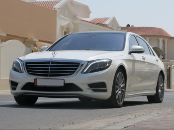 Mercedes-Benz S-Class 400 2015 Automatic 36,000 Km 6 Cylinder Rear Wheel Drive (RWD) Sedan White