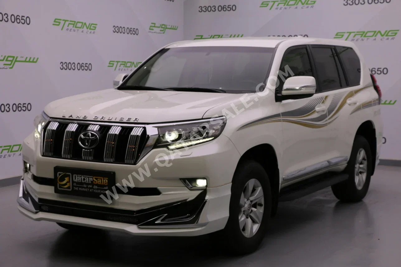 Toyota  Prado  TXL  2019  Automatic  94,000 Km  6 Cylinder  Four Wheel Drive (4WD)  SUV  White