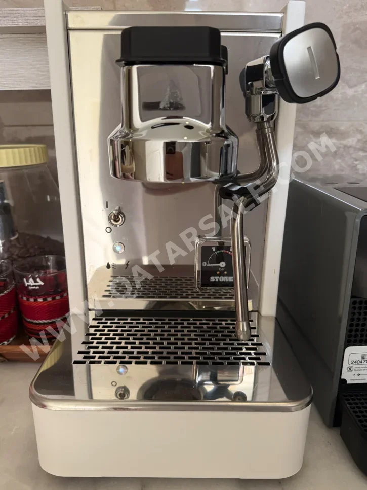 Coffee Makers Espresso Coffee Maker  - White  - 1.25 liter