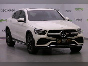 Mercedes-Benz  GLC  200  2021  Automatic  68,000 Km  4 Cylinder  Four Wheel Drive (4WD)  SUV  White