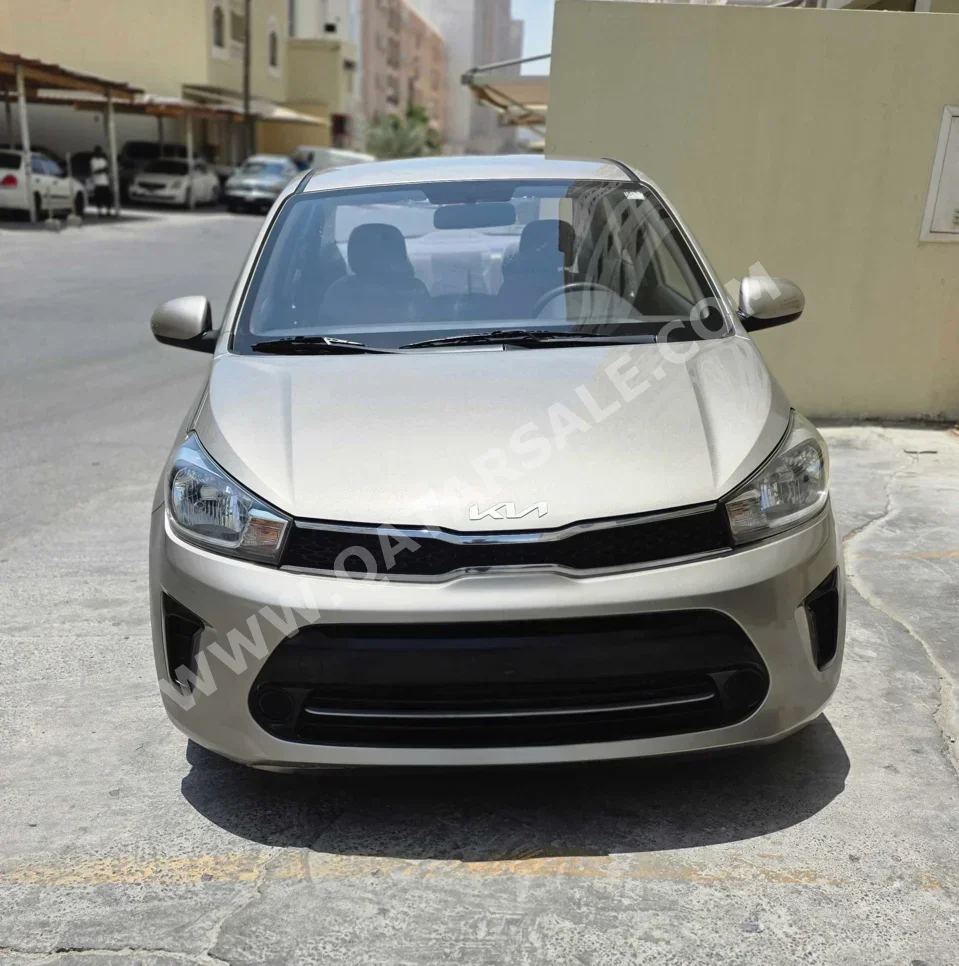 Kia  Pegas  2022  Automatic  114,000 Km  4 Cylinder  Front Wheel Drive (FWD)  Sedan  Gold