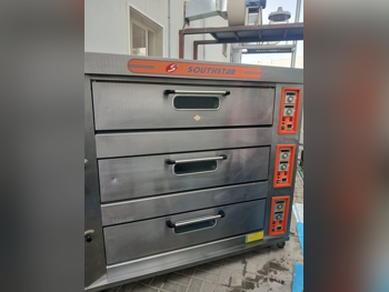 فرن  - غاز  - اللون الرمادي