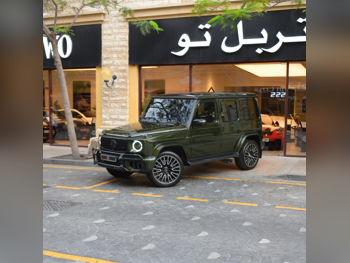 Mercedes-Benz  G-Class  63 AMG  2025  Automatic  6,460 Km  8 Cylinder  Four Wheel Drive (4WD)  SUV  Green  With Warranty