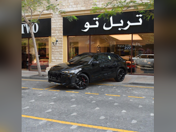 Audi  Q8  S-Line  2025  Automatic  10,400 Km  6 Cylinder  All Wheel Drive (AWD)  SUV  Black  With Warranty