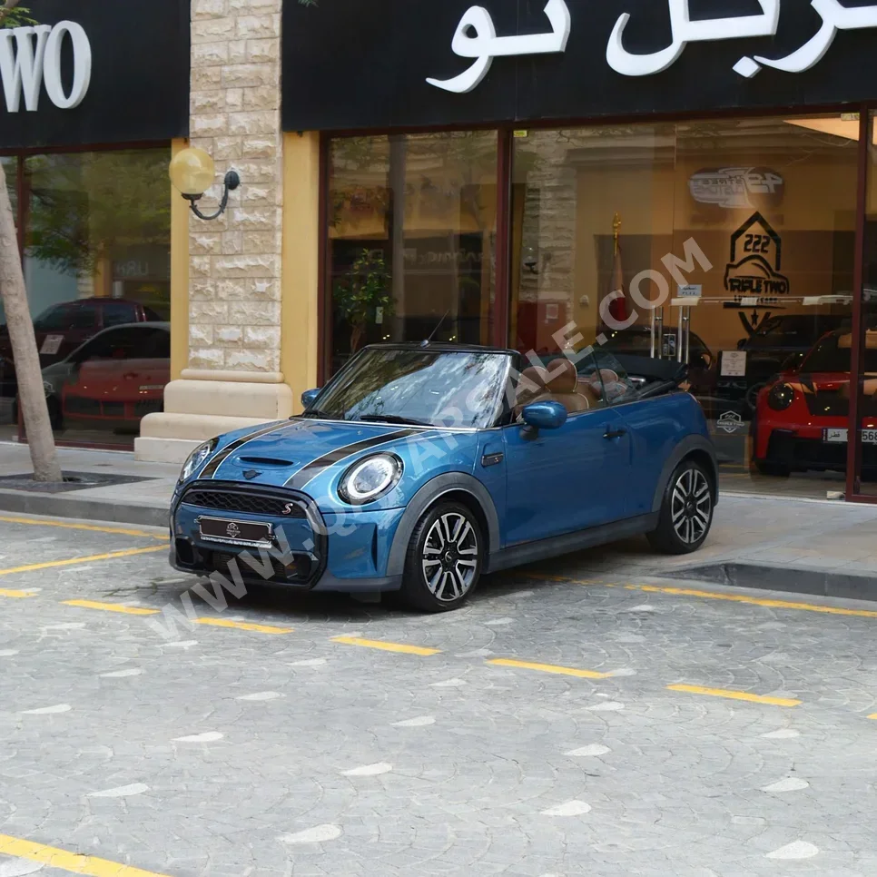 ميني  كوبر  اس  2021  اوتوماتيك  43,270 كم  4 سلندر  سحب امامي  كشف  ازرق