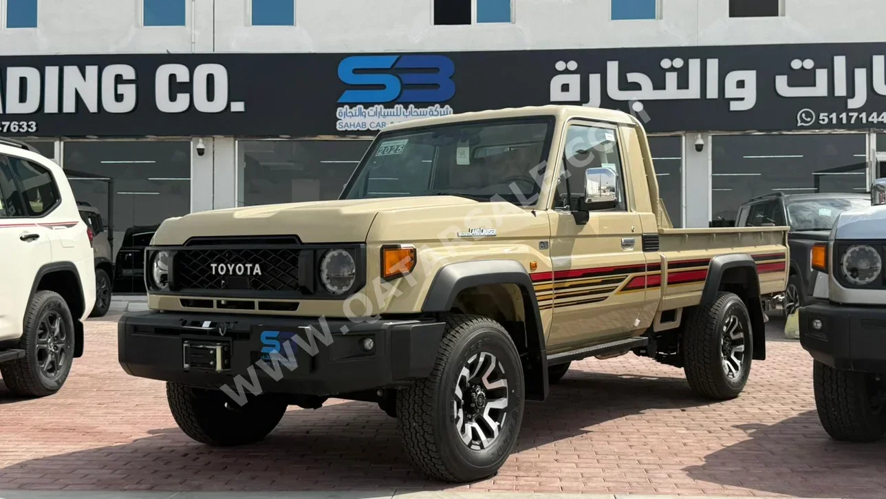 تويوتا  لاند كروزر  ال اكس  2025  عادي  0 كم  6 سلندر  دفع رباعي  بيكب  بيج