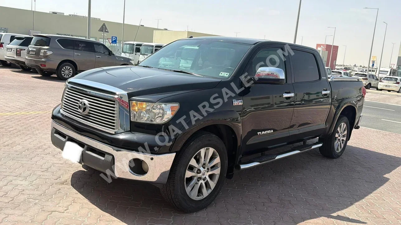 Toyota  Tundra  2012  Automatic  127,000 Km  8 Cylinder  Four Wheel Drive (4WD)  Pick Up  Black