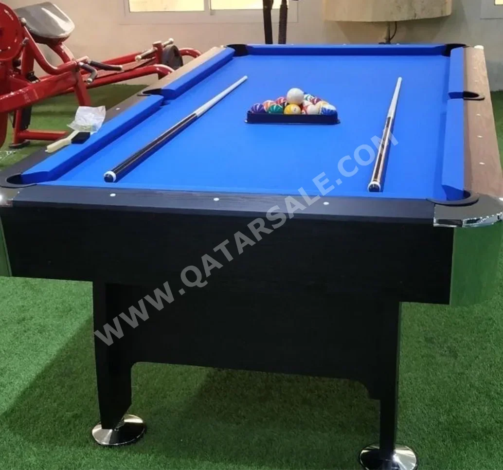 Blue  Billiard Table