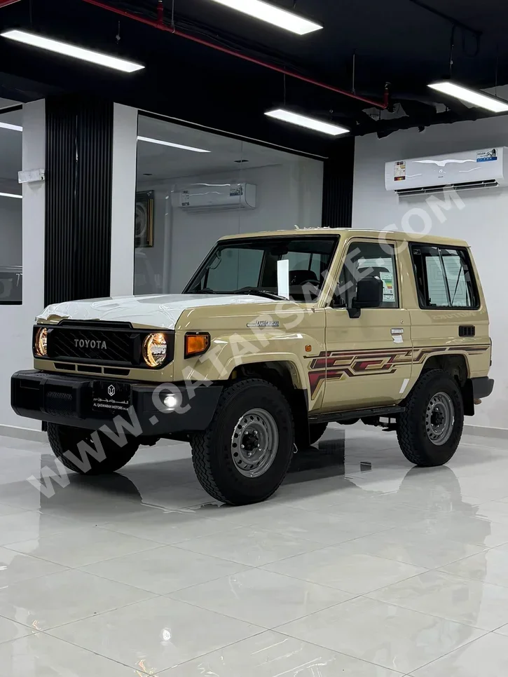 Toyota  Land Cruiser  Hard Top  2024  Manual  8,000 Km  6 Cylinder  Four Wheel Drive (4WD)  SUV  Beige