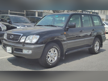لكزس  ال اكس  470  2002  اوتوماتيك  494,000 كم  8 سلندر  دفع رباعي  اس يو في  أسود