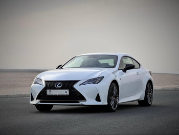 Lexus  RC  350 F Sport  2025  Automatic  0 Km  6 Cylinder  Rear Wheel Drive (RWD)  Sedan  White  With Warranty