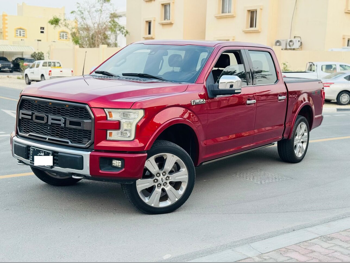 Ford  F  150 Lariat  2015  Automatic  195,000 Km  8 Cylinder  Four Wheel Drive (4WD)  Pick Up  Red