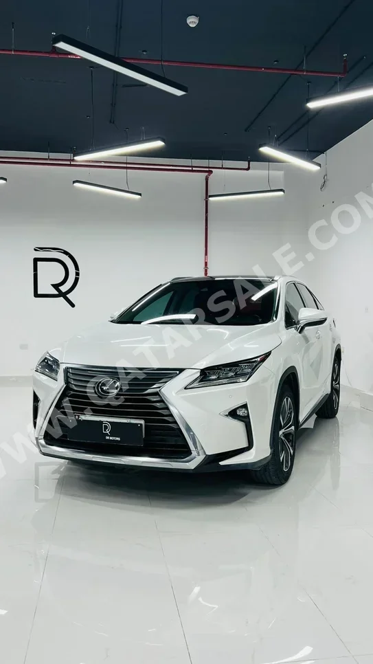 Lexus  RX  350  2018  Automatic  73,000 Km  6 Cylinder  Four Wheel Drive (4WD)  SUV  White