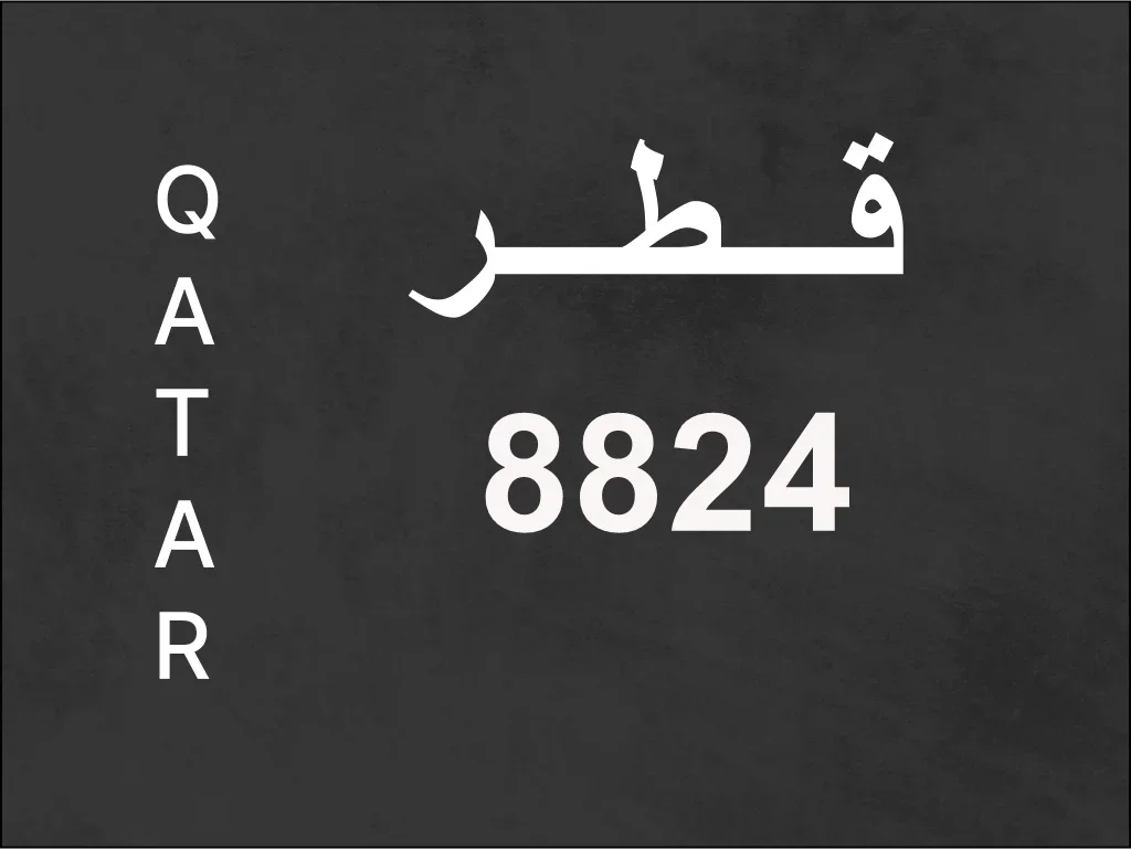 Transport Plate  8824  Special Number