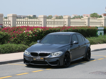 BMW M-Series 3 2015 Automatic 130,000 Km 6 Cylinder Rear Wheel Drive (RWD) Sedan Gray