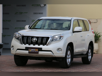 Toyota Prado 2017 Automatic 44,000 Km 6 Cylinder Four Wheel Drive (4WD) SUV Pearl