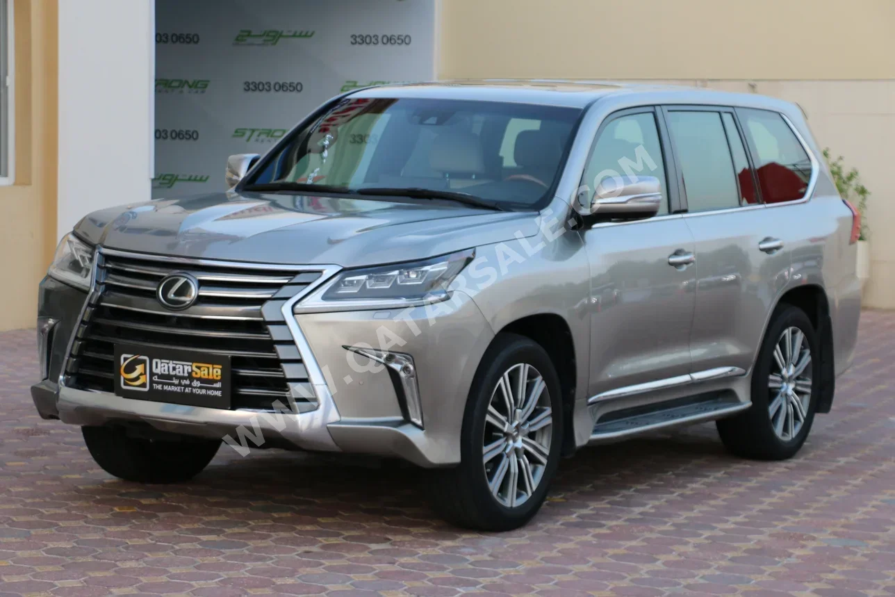 Lexus  LX  570  2017  Automatic  138,000 Km  8 Cylinder  Four Wheel Drive (4WD)  SUV  Sonic Titanium