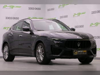 Maserati  Levante  Modena S  2022  Automatic  47,000 Km  6 Cylinder  All Wheel Drive (AWD)  SUV  Black  With Warranty