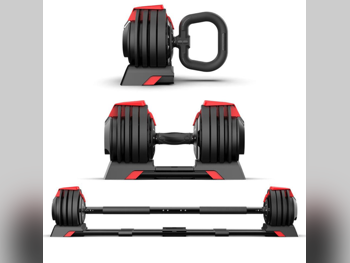 Weights - Adjustable Dumbbells  - Black