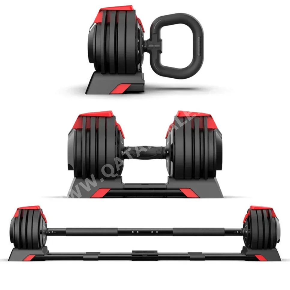Weights - Adjustable Dumbbells  - Black